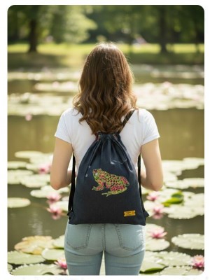 Mochila vaquera rana personalizable