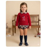 Conjunto braga jerey perrito corona Douglas