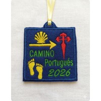patch to personalize with the year and name of the Camino
