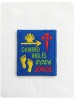 English Camino de Santiago patch with your name and year