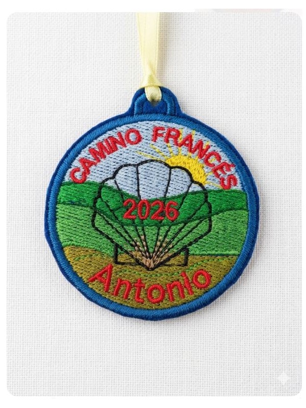 Camino de Santiago patch for personalization