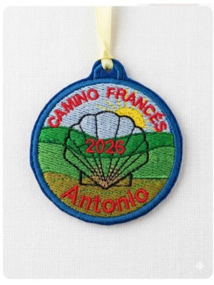 Camino de Santiago patch for personalization