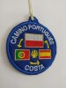 Parche bordado bandera Polonia camino portugues costas