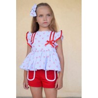 Conjunto Aliso blusón short Noma Fernandez