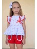 Conjunto Aliso blusón short Noma Fernandez