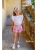 Conjunto Sauce short falda piñas Noma Fernández
