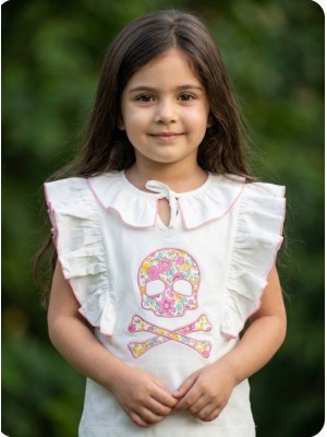 Camiseta calavera Mon petit bonbon